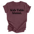 Thanksgiving- Kids Table Alumni ( Multiple Options and Colors)